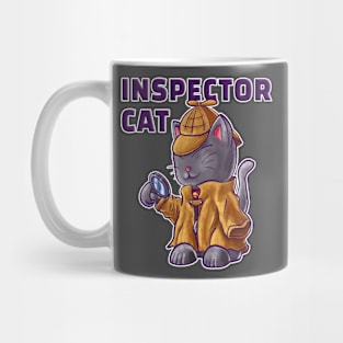 Inspector cat Mug